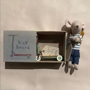 Maileg Bundle - Mint Kickboard & Tricycle Big Brother